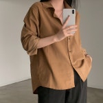 크림치즈마켓 따뜻한 셔츠의 정석, 코듀로이 골덴 셔츠,남방 블라우스 - nb