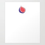 I Love Figs Art Print by Not2Beat | Society6 I Love Figs Art Print by Not2Beat