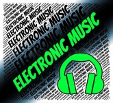 Electronic Music Representing Sound ... | Stock image | Colourbox
