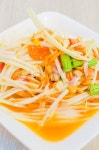 Papaya salad spicy thai style food | Stock image | Colourbox