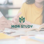 모아(MOA)카페뽕뜨락피자 | 모아스터디(MOA Study)|스터디 카페(Study Cafe), 로고 디자인 포트폴리오 - 크몽