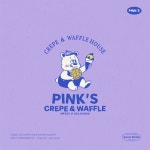 PINK'S CREPE & WAFFLE _핑크스 크레페 & 와플 캐릭터로고, 로고 디자인 포트폴리오 - 크몽 PINK'S CREPE & WAFFLE _핑크스 크레페 & 와플...