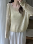 다나로브 (장마룩) 디어 그물 knit (3 colors)