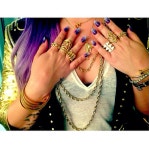 fashion, nails 그리고 demi lovato We Heart It의 이미지