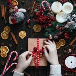 The feeling you get when you get a present | autumn, candles 그리고 present