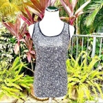 Ann Taylor | Tops | 35ann Taylor Speckledsequin Tank | Poshmark 🍍3/$15🍍 Ann Taylor Speckled Sequin Tank