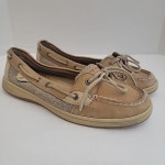 김도환하네스 | Sperry | Shoes | Sperry Top Sider Womens Angelfish Beige Leather Boat Shoes 92047 Size Us 95 M | Poshmark Sperry Top Sider Womens...