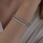 DIA MOMO-디아모모 DIA-Dia Bazel-set Tennis Bracelet 16cm... 온라인몰 SSF Shop 디아모모 DIA-Dia Bazel-set Tennis Bracelet 16cm