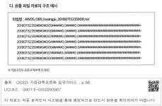 다녹원유통 | 대한민국 국회도서관 | 정보검색 > 소장정보 검색 > 다. 유통 파일 자료의 구조 예시 다. 유통 파일 자료의 구조 예시