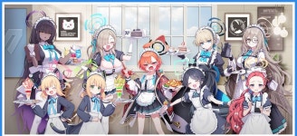 블아 【블루 아카이브X ANIPLUS 】 2주년 카페 정보 블아 【블루 아카이브X ANIPLUS 】 2주년 카페 정보