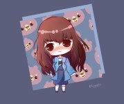 Monsta X Ray Girl - Sangah (Changkyun) Chiseichii - 일러스트 ART street (아트 스트리트) Monsta X Ray Girl - Sangah (Changkyun)...
