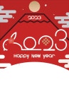 年賀状 2023年03 しょくぱん - 일러스트 ART street (아트 스트리트) 年賀状 2023年03/しょくぱん