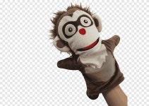 Stuffed Animals & Cuddly Toys Monkey Hand puppet, monkey, game, mammal png | PNGEgg