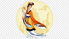 Mid-Autumn Festival The Tale of Kieu Chang'e Art, png | PNGEgg