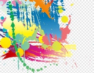 디자인inkStick | Inkstick Graphic design Illustration, colorful pattern material, color Splash, splash png | PNGEgg