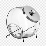 페니빈(PENNY BEAN) | Biscuit Jars Imperial gallon Anchor Hocking Candy, jar, glass, lid png | PNGEgg