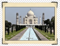 Taj Mahal Golden Triangle Agra Fort Buland Darwaza Akbar's tomb, Shah Jahan, png | PNGEgg