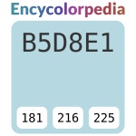 #b5d8e1 헥스 색상 코드 스킴, 챠트, 팔레트, 페인트 & 그림 물감 #b5d8e1 헥스 색상 코드