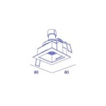 올빗 Kwadro 1x GU10 화이트 / 블랙 Orbit Kwadro 1x GU10 White / Black 11237 - 해브어 올빗 Kwadro 1x GU10 화이트 / 블랙 Orbit...