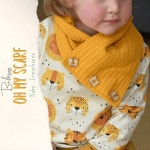 Oh My Scarf – PDF Sewing Pattern | Ruffle Scarf and Neckwarmer for Girls & Kids | Sewing Pattern and Instructions - Etsy