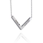 Personalized Victory Necklace With Engraving - Etsy