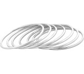 Pulsos De Yemaya, Yemaya Bangle Bracelets Stainless Steel | Acero Inoxidable | Yemaya Tools - Etsy