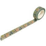 Mushroom Washi Tape 10m Fungi Washi Light Green - Etsy