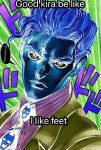 Kira is good now | /r/ShitPostCrusaders/ | Know Your Meme Kira is good now | /r/ShitPostCrusaders/