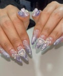 Habom 하봄 on Instagram: "Glass Beads🔮✨ #asmr Buy: Yogurt Nails @yogurtnail.co.kr - 유리구슬 요즘 신상은 아니지만 예전에 만들어뒀던...