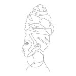 Pin von 한민서 auf 원라인드로잉 | Strichzeichnung kunst, Strichzeichnung, Blumenzeichnungen