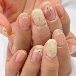 시아 네일(Sia Nail) | Pin page nuninail dosan on Instagram: "6월디자인 #화원_nuni •• @sia_nuni" | Gel nails, Simple nails, Nail designs