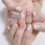 라라의네일라라'sNail | ⠀⠀⠀⠀⠀⠀⠀⠀⠀⠀⠀⠀⠀⠀ @lala_salon_nail #이달의아트 3월 아트 넘 귀여움...