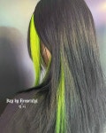 💈홍대 베이바이허슬기 영나💈 on Instagram: “Black & Green lime 🌿 과하지 않은 유니크함 인스타 팔로우 후 첫 방문 30% 할인 중...