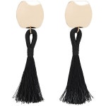 Fringe Beads Earrings (€15) ❤ liked on Polyvore featuring jewelry, earrings, accessories, beading earrings, beaded jewelry...