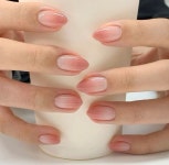 네일터치유Nail_touchU | ✩ Pin by ㅤ𐙚 𝖆𝖓𝖙𝖆𝖗𝖊𝖘 ࣪ ⭒ on —핀 in 2024 | Elegant touch nails, Soft nails, Cute nails