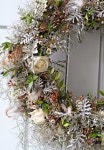 Fresh Floral Wreath For Spring | 리스, 꽃, 꽃꽂이