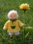 열매발도르프수공예 | Pin von 아비가일 auf 발도르프 수공예 | Blumenkinder, Kinder, Puppen basteln