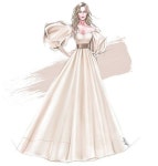 Pin de Nisa 니사 # em Fashion Illustration | Portfólio design de moda, Esboços de design de moda, Designers de moda