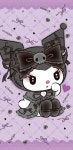 악도 쿠로미 악도 쿠로미 | Walpaper hello kitty, Hello kitty iphone wallpaper, Hello kitty drawing