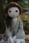 Oliwia – roma z Zimowego Gaju, handmade doll by romaszop | 인형, 인테리어 소품 만들기, 인테리어 소품