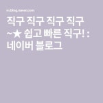 직구 직구 직구 직구 ~★ 쉽고 빠른 직구! : 네이버 블로그 - 2020