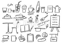 카페 연필화 | 無料 イラスト, イラスト, フリー素材 イラスト