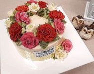 디엠푸드(JHW cake) | 백설기 1호 _리스형 부모님께 드릴 케이크 주문주셨어용 부모님께서 정말 좋아하셨단 연락에 힘이 솟아요 주문감사드려요 . . . 문의는...