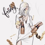 좋아요 698개, 댓글 5개 - Instagram의 geerwong💋(@geerwong)님: "Friday🎉 #fashion #fashionillustration #illustration...