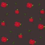 리얼패브릭 - 한 겨울의 동백꽃 / Realfabric - Camellia flowers in winter