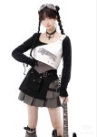 Pin page Pin by on 참고 | Long tops, Rock tops, Half skirt
