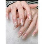n ꒰ㅣ̆̈꒱ เล็บปลอมสำเร็จรูป พร้อมส่ง in 2025 | Gel nails, Nail kit...