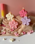 Flower | Soy Wax Candle | Vegan Candle | Pillar Candles | Sakura... Flower Soy Wax Candle Vegan Candle Pillar Candles - Etsy Canada...
