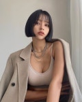 데이토프·켜니はInstagramを利用しています:「누구나 잘 맞는 신상세트에용🤎 고급스러운 배색 컬러 디자인도 존예! 총 3컬러 있오요...