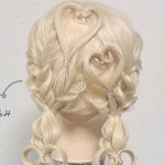윤호헤어샾(hair #) | Instagram: "アレンジ解説 ・ ・ ・ ・ ・ ・ #ヘアアレンジ#ロングヘア#ヘアカラー #hair #ヘアアレンジ動画#헤어#個性派ヘア#三つ編み...